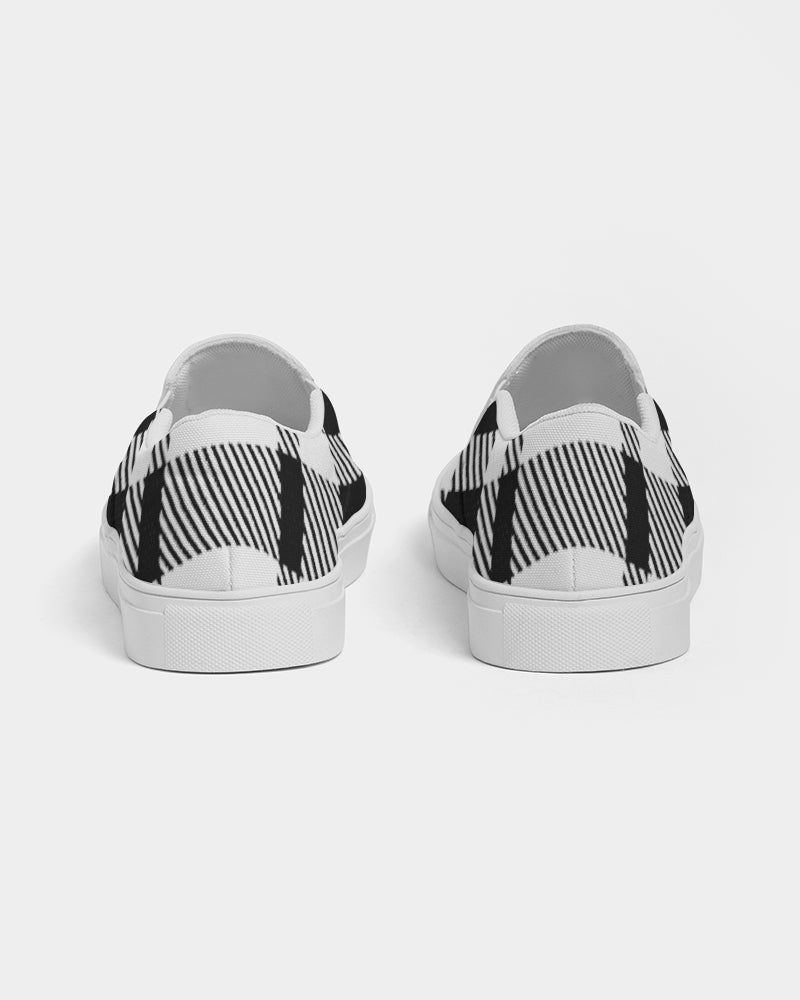plaid flite too women's slip-on canvas shoe