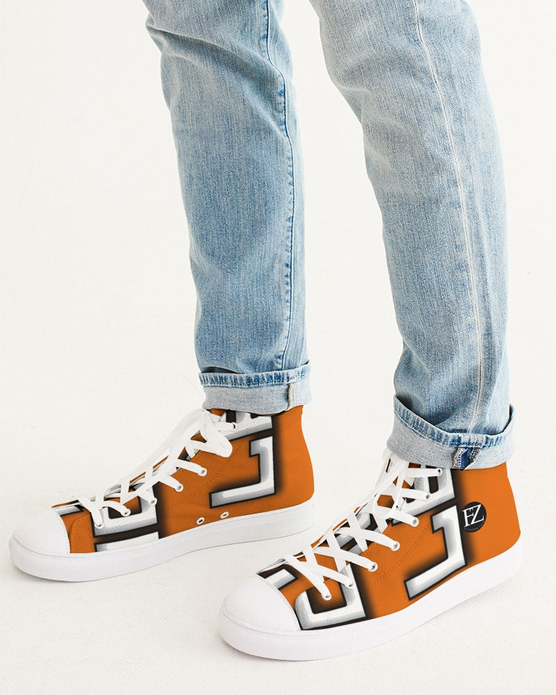 sunshine men's hightop canvas shoe