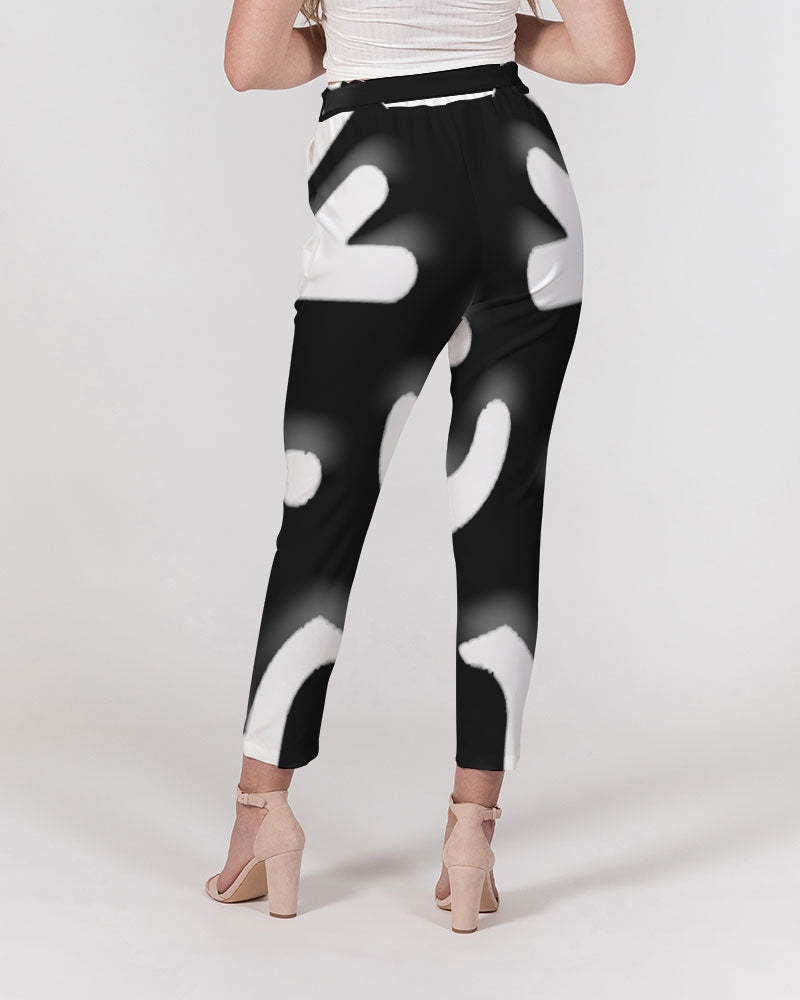 fz abstract zone women's belted tapered pants