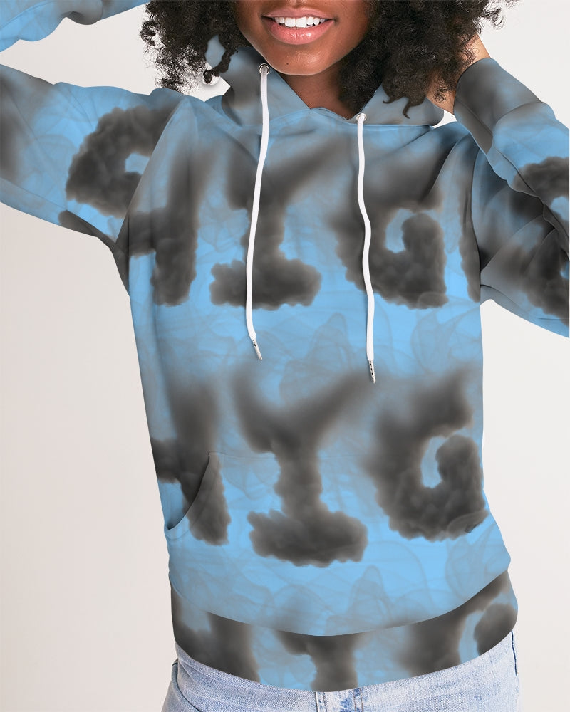 blue sky women's hoodie