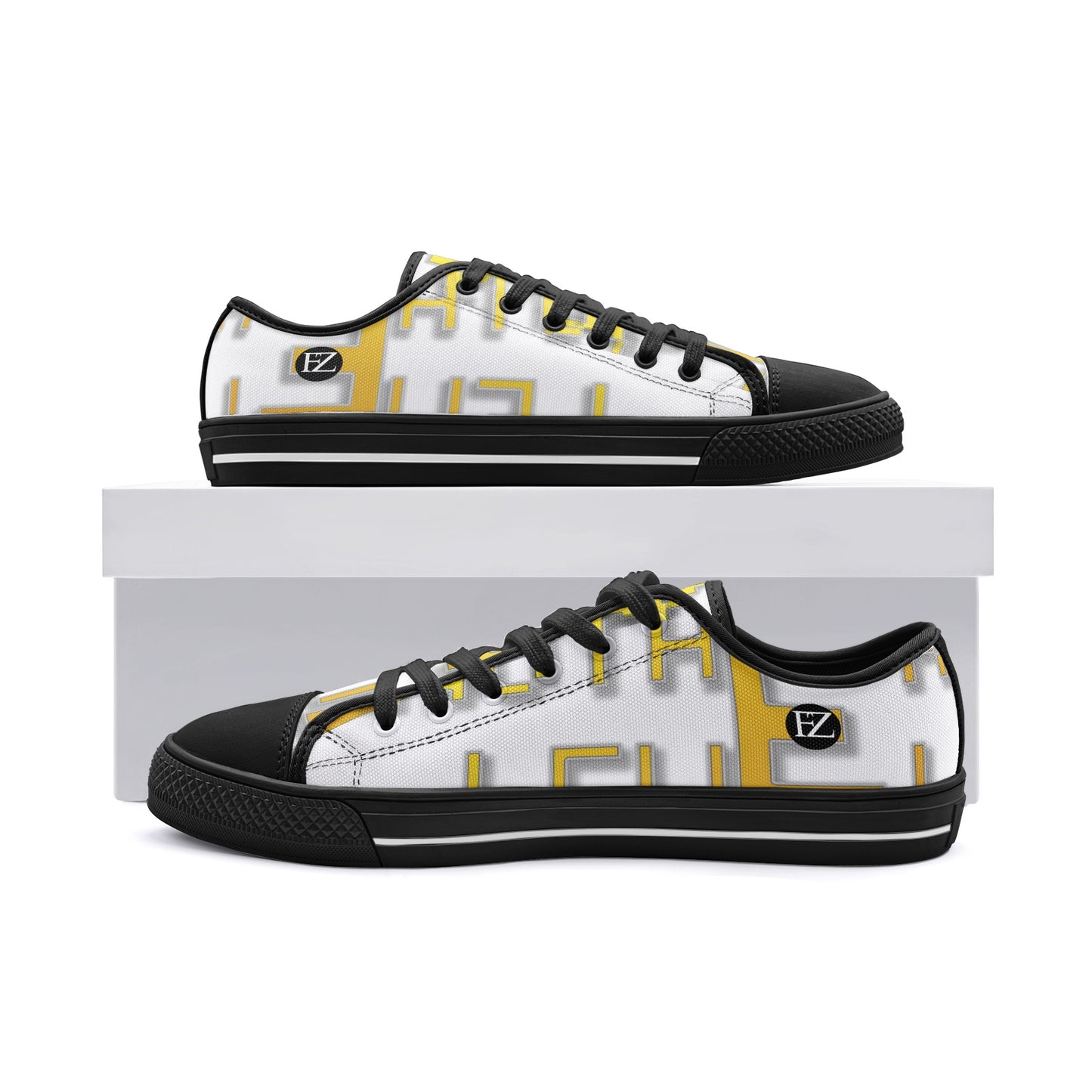 FZ Unisex Low Top Canvas Shoes - FZwear