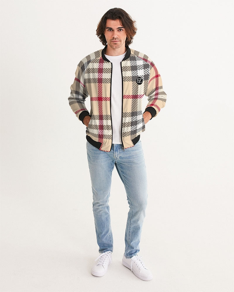fz creme men's bomber jacket