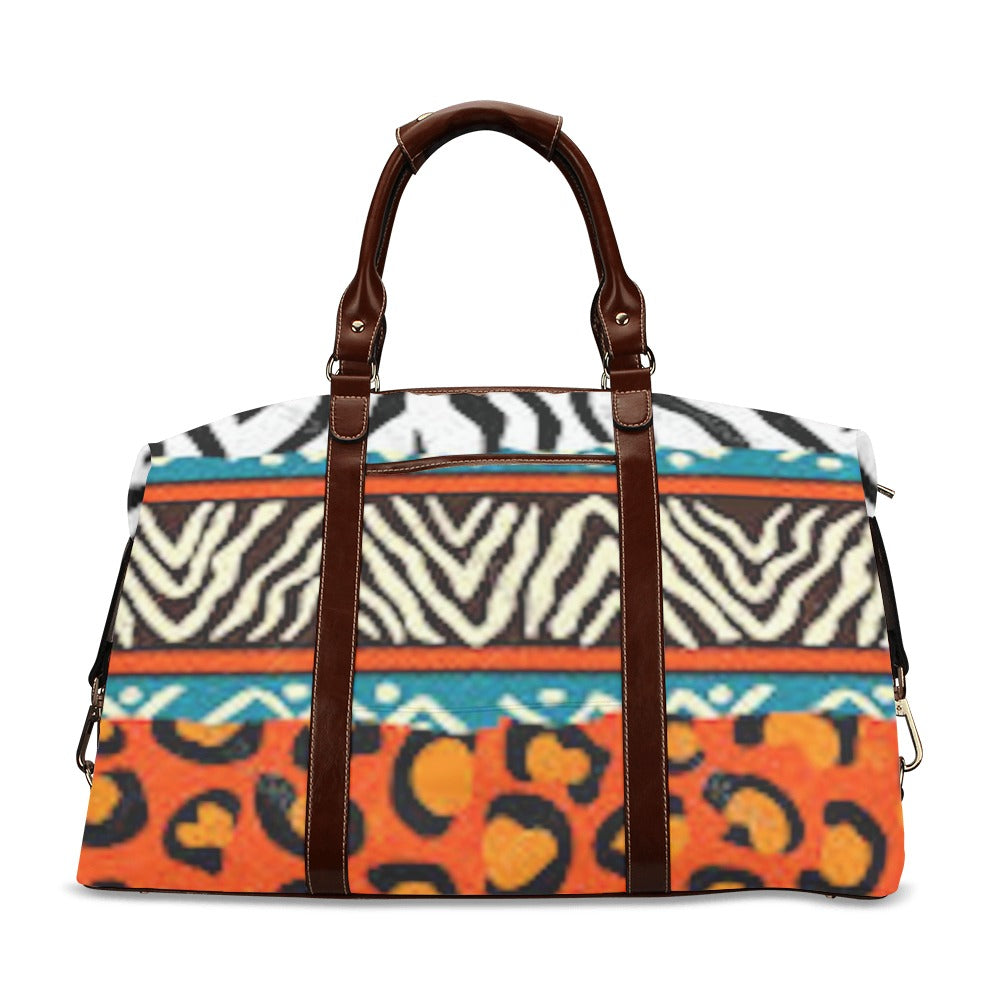 FZ AFRICAN PRINT FLIGHT TRAVEL BAG 2