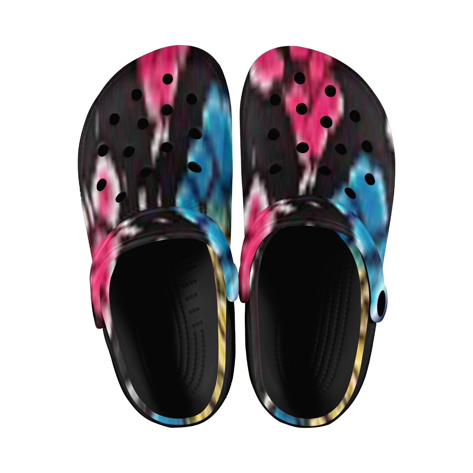 fz unisex sandals - abstract custom print adults clogs