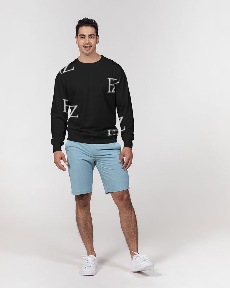 fz original zone men's classic french terry crewneck pullover