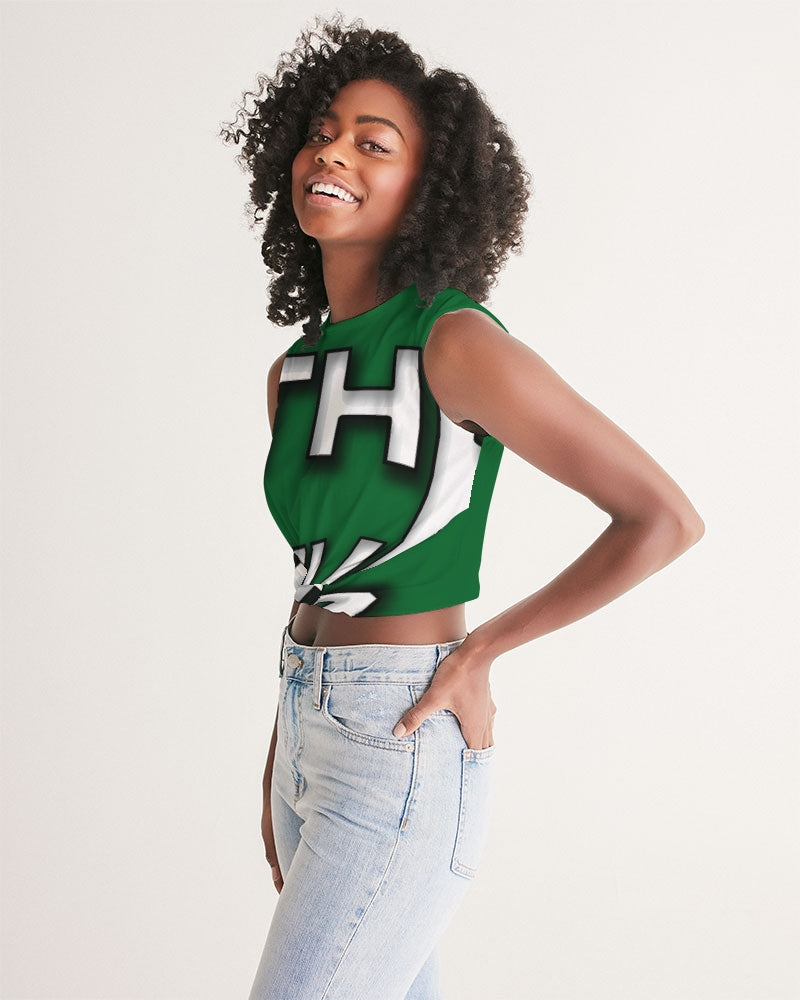 garden flite women's twist-front tank