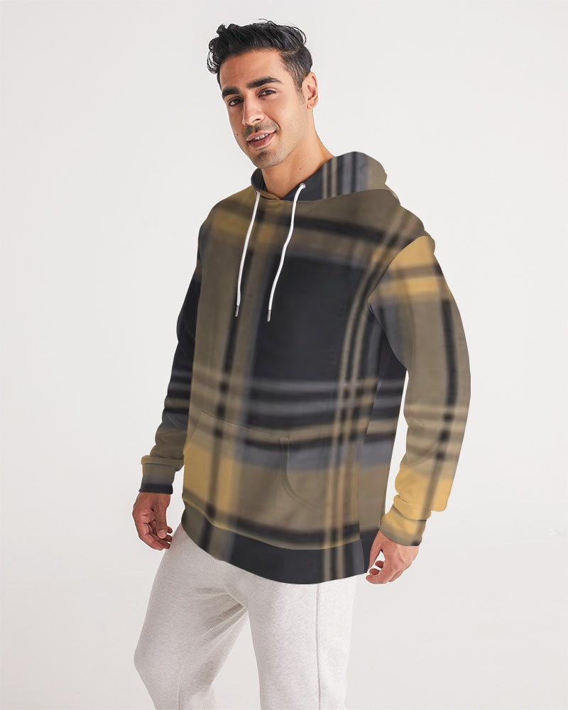 fz plaid men's hoodie