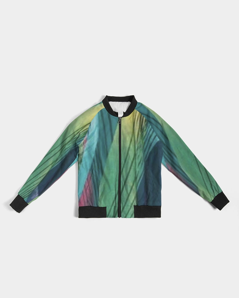 fzwear stripe women's bomber jacket