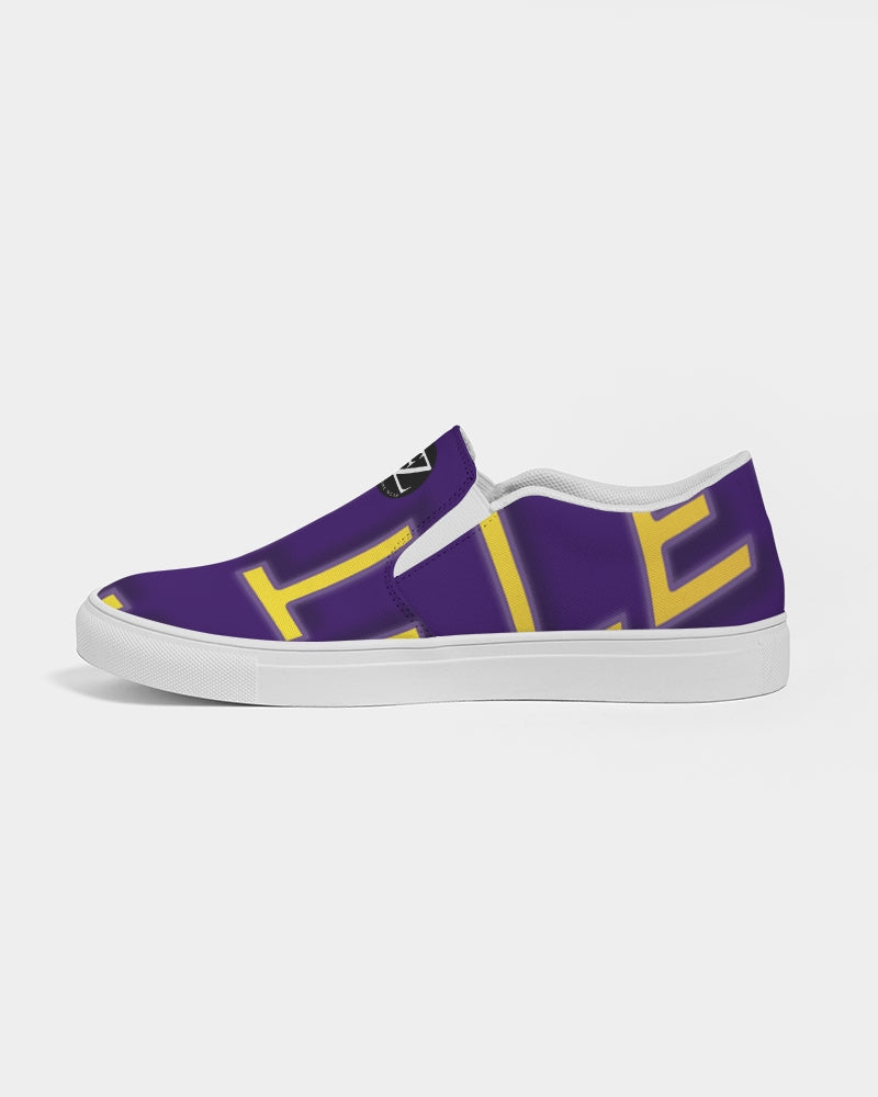 purple flite women's slip-on canvas shoe