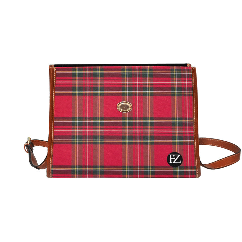 fz plaid handbag