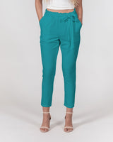 fz blue zone women's belted tapered pants