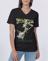 fz weedlife unisex jersey v-neck tee | b&c