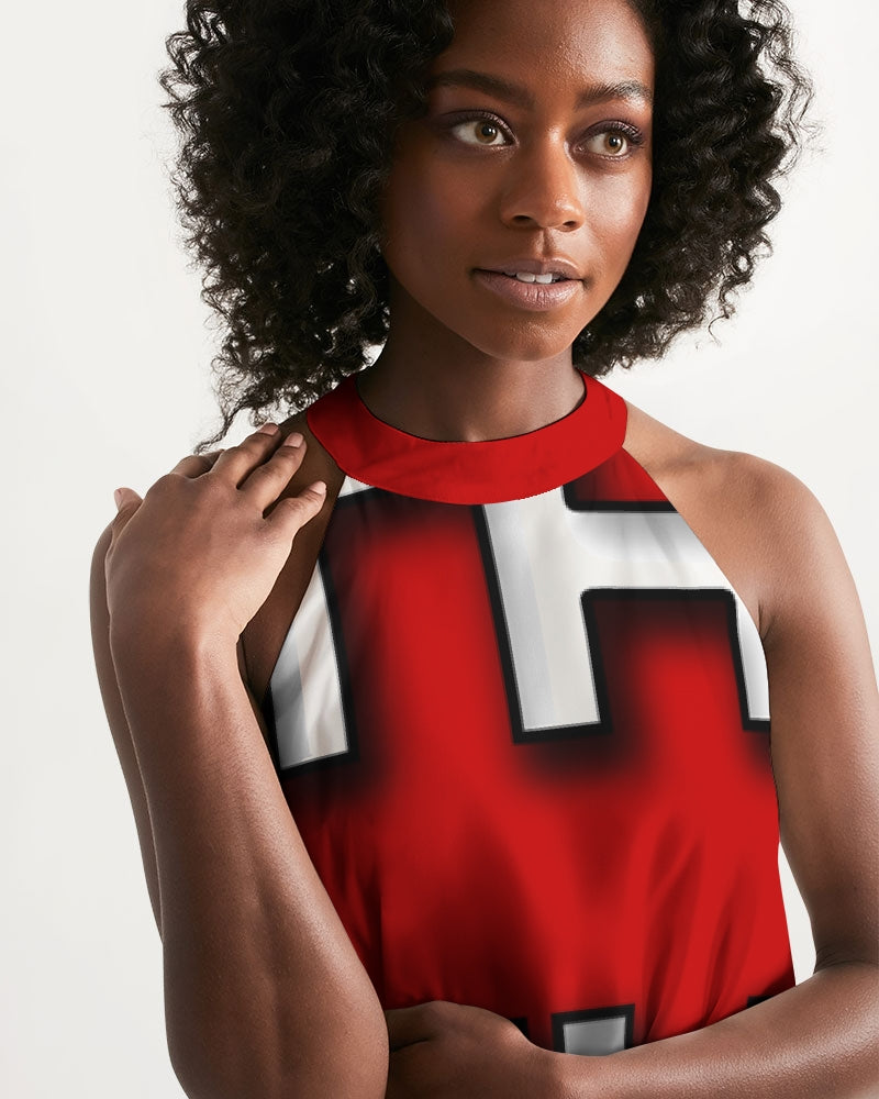 fire zone women's halter dress