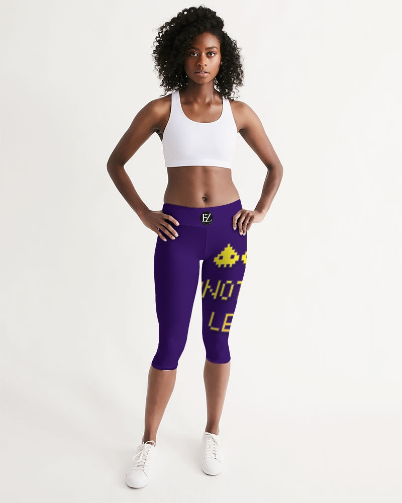 purple flite reloaded women's mid-rise capri