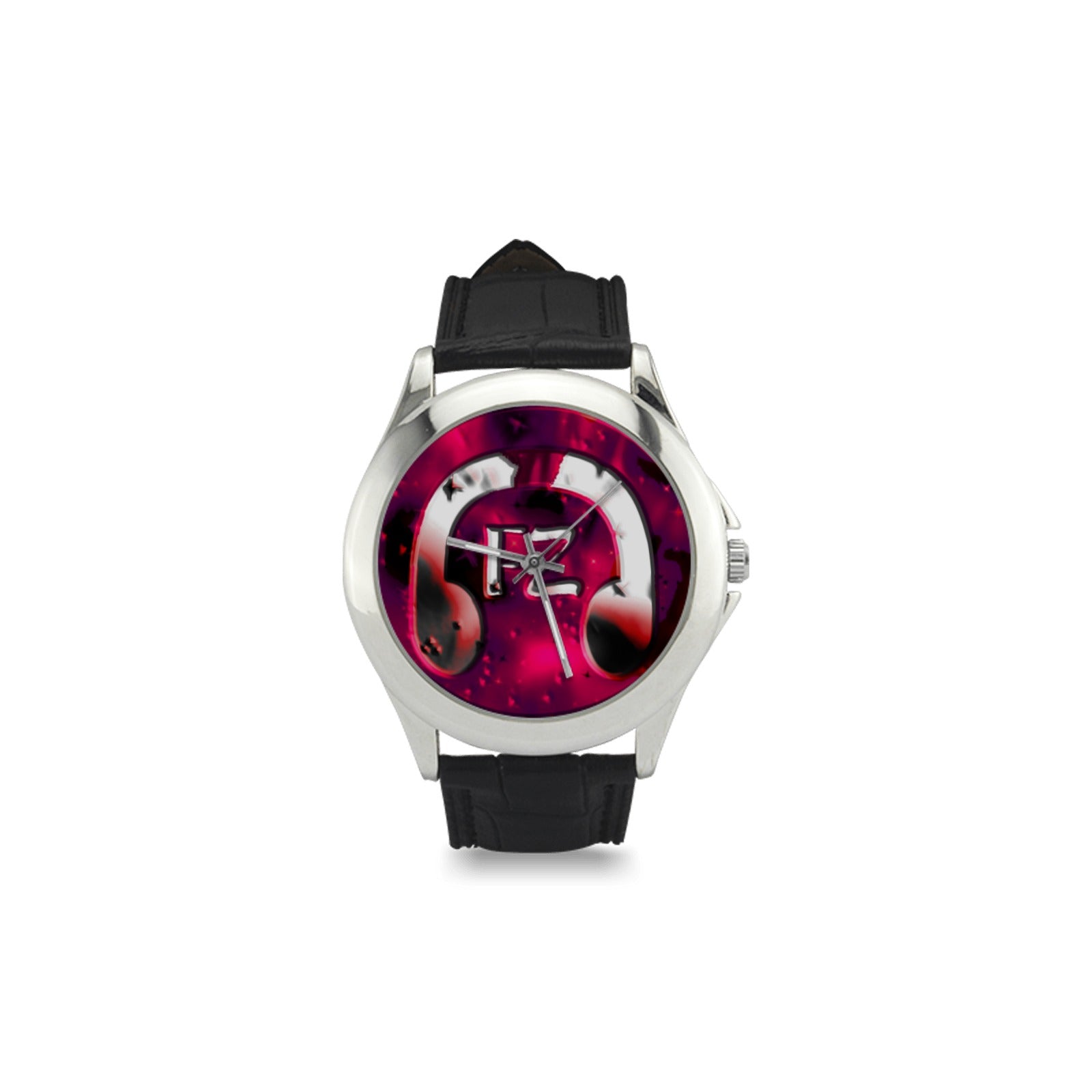 fz women's watch - red women's classic leather strap watch (model 203)