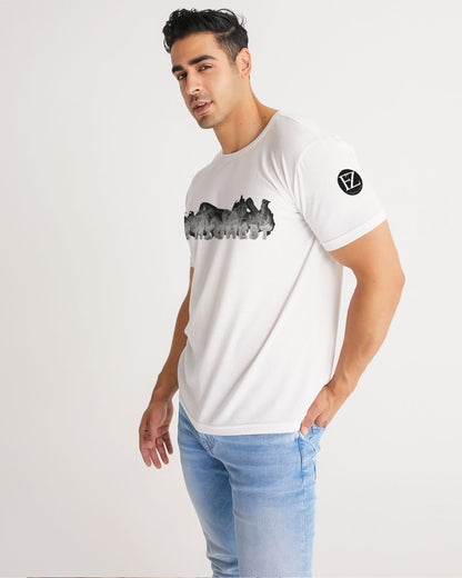 clean stamp men's tee