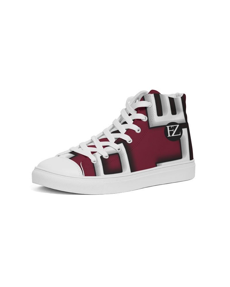 fz zone men's hightop canvas shoe