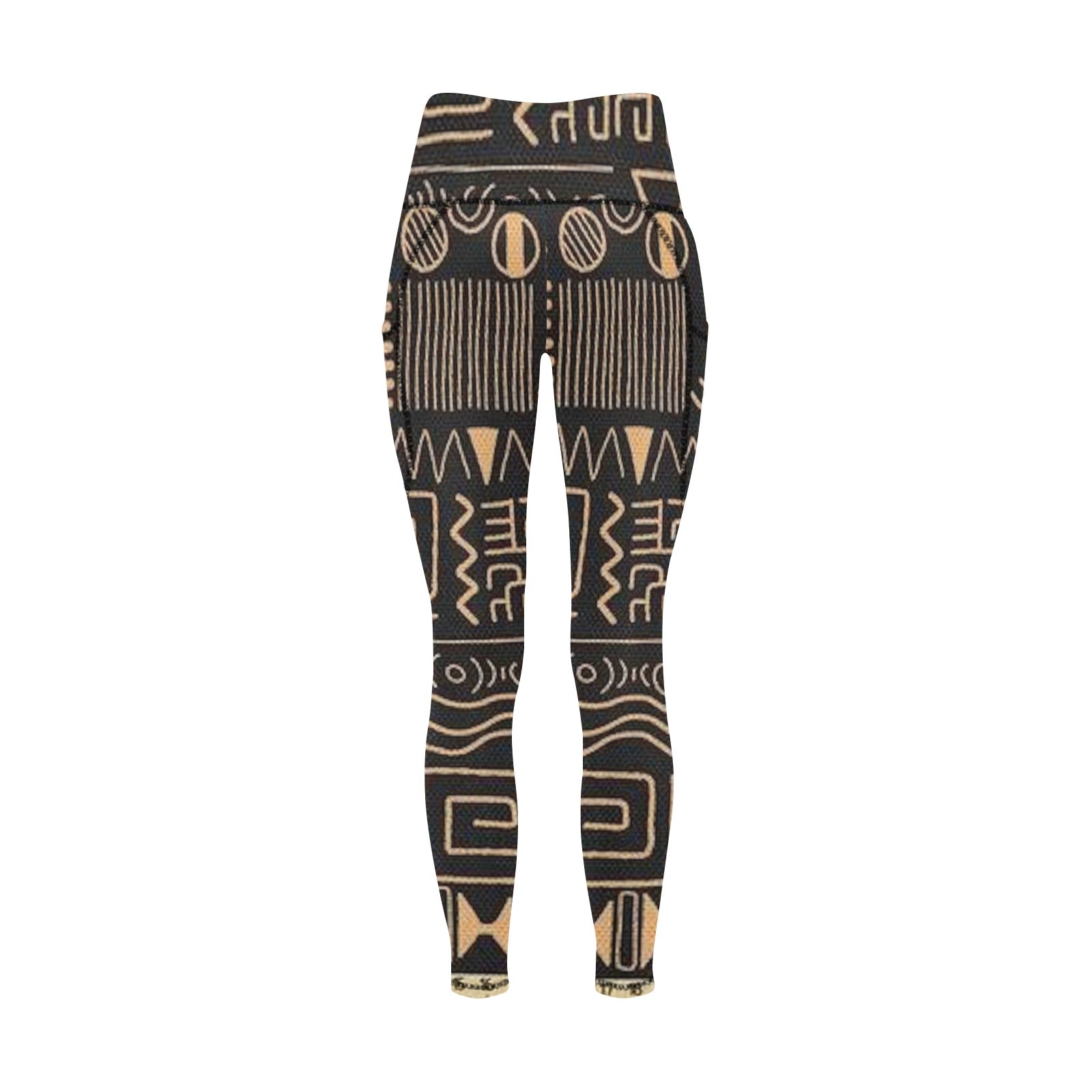 fz women's leggings all over print high waist leggings with pockets (modell56)