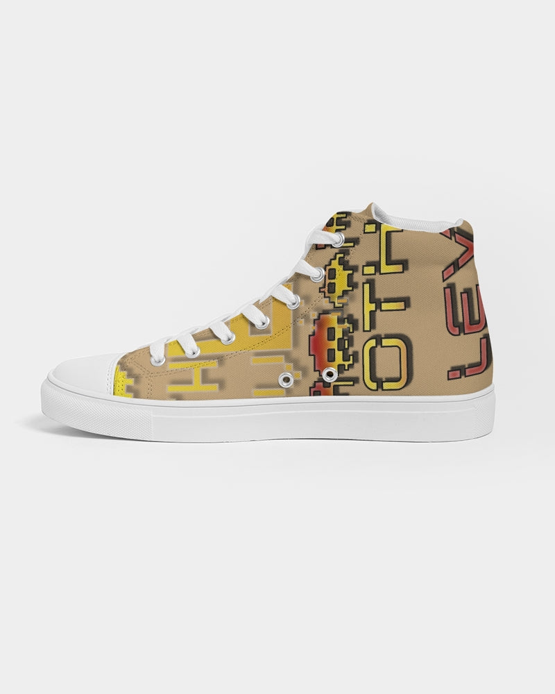 grounded flite women's hightop canvas shoe
