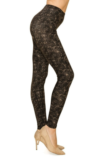 fz women's multi print leggings