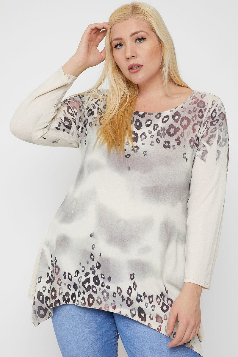 fz women's plus size tunic top