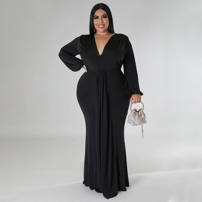 FZ Women's Plus Size Sexy Nightclub Dress - FZwear