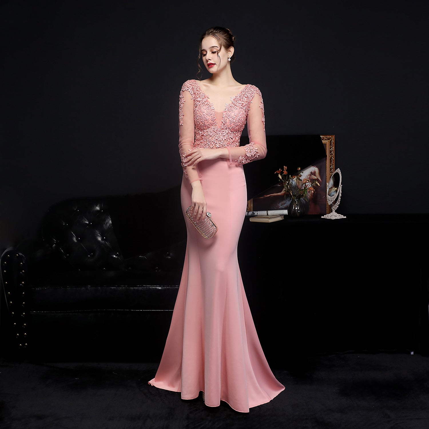 FZ Women's Fishtail Evening Dress - FZwear