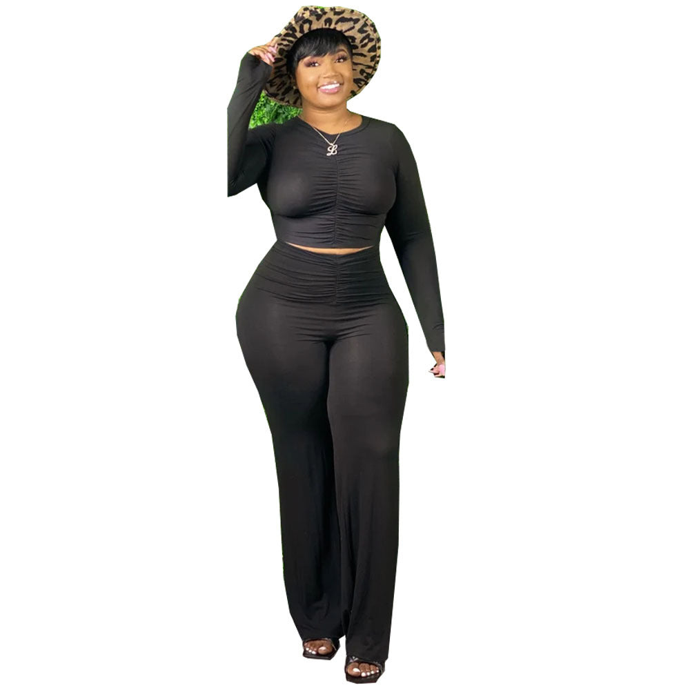 fz plus size women pant suit