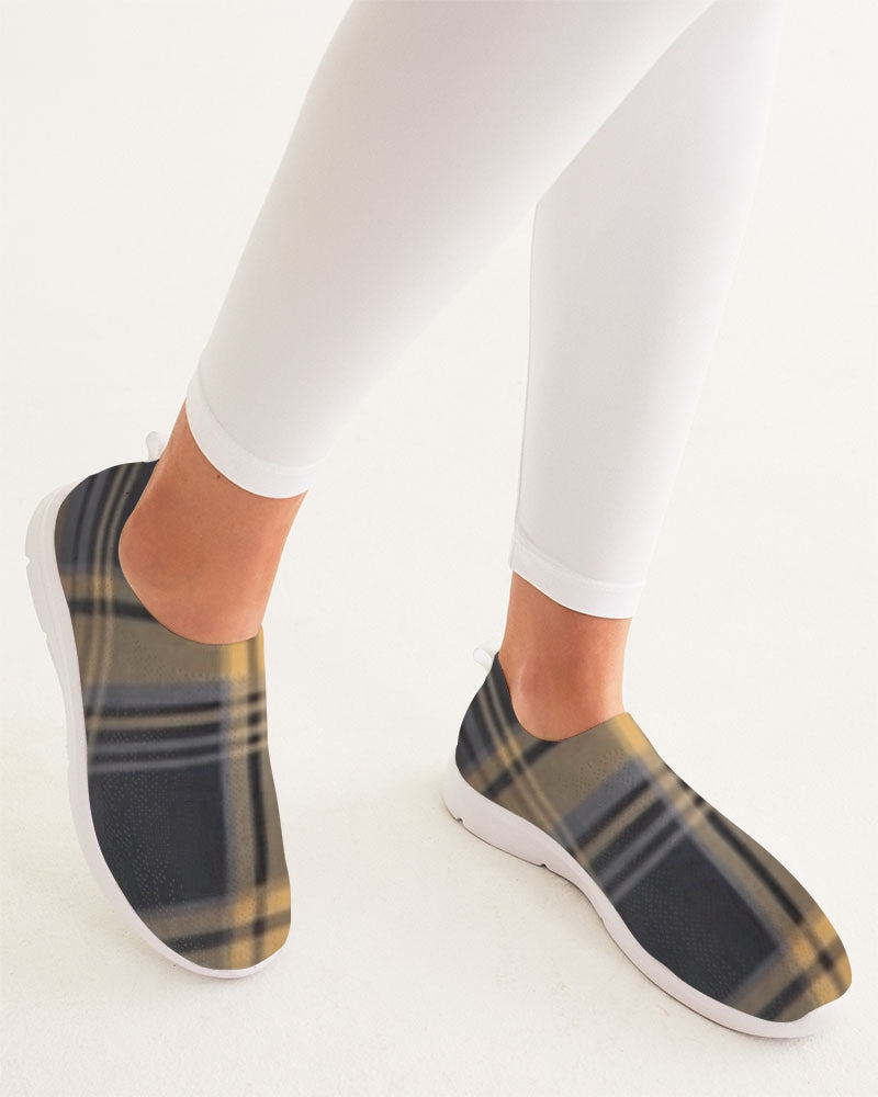 fz plaid women's slip-on flyknit shoe