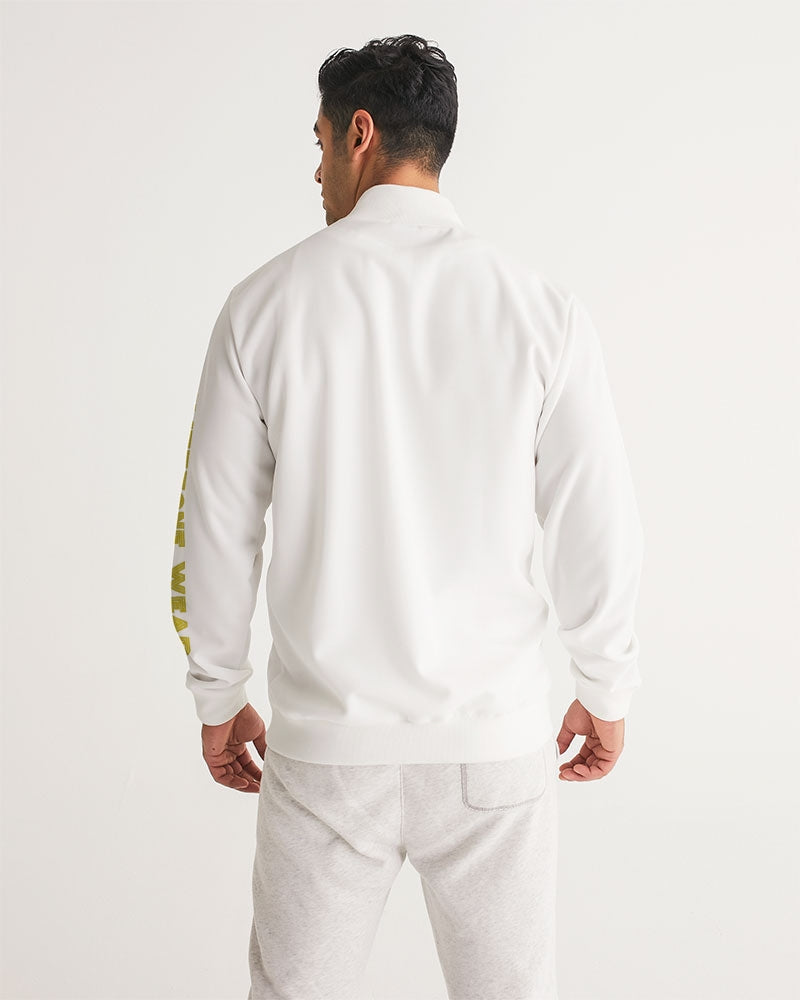 white zone men's track jacket
