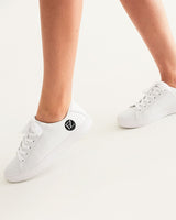 white flite women's faux-leather sneaker