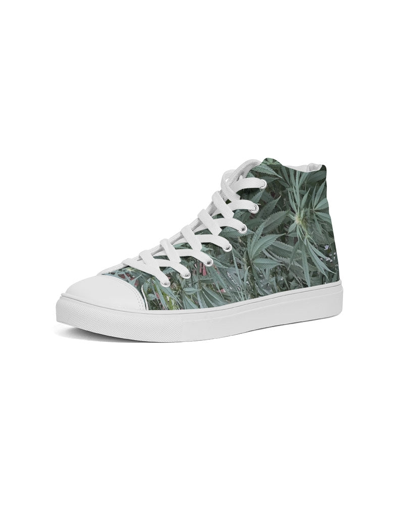 fz brain food men's hightop canvas shoe