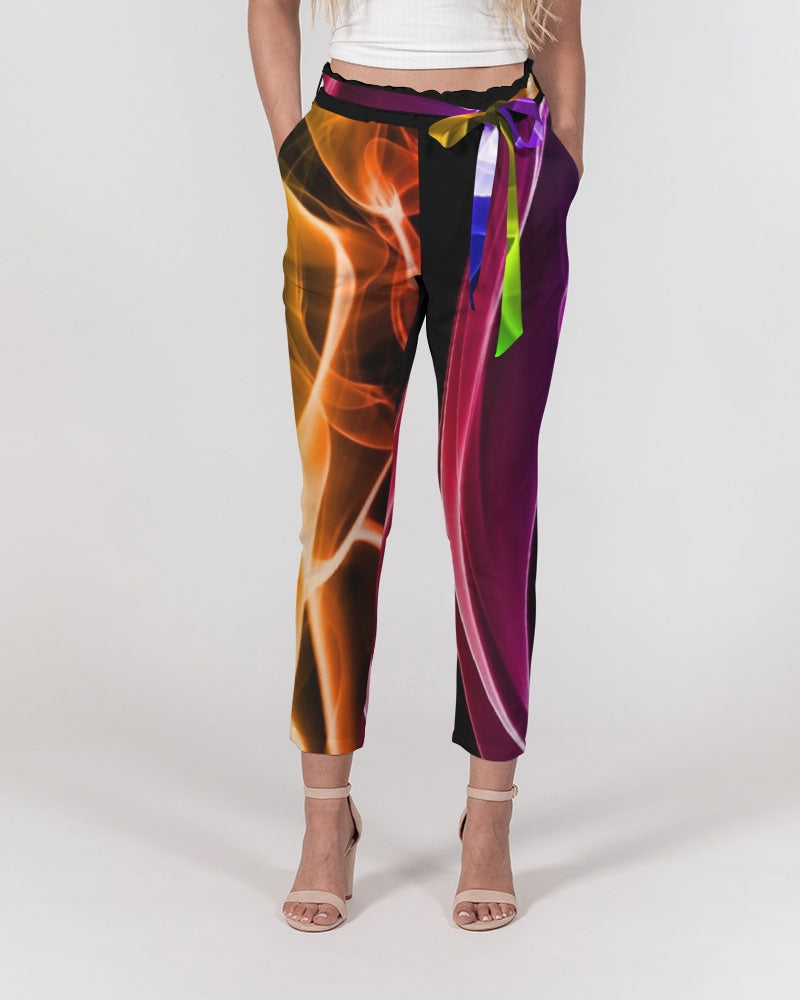 fz gaming zone women's belted tapered pants