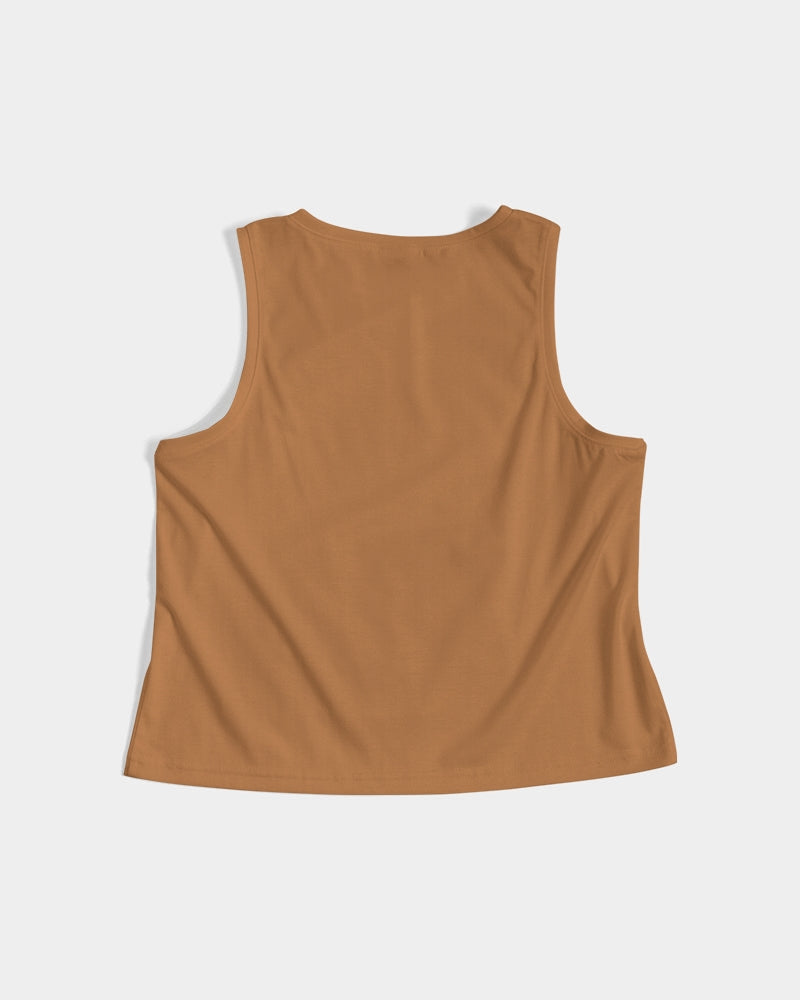 tan flite women's cropped tank