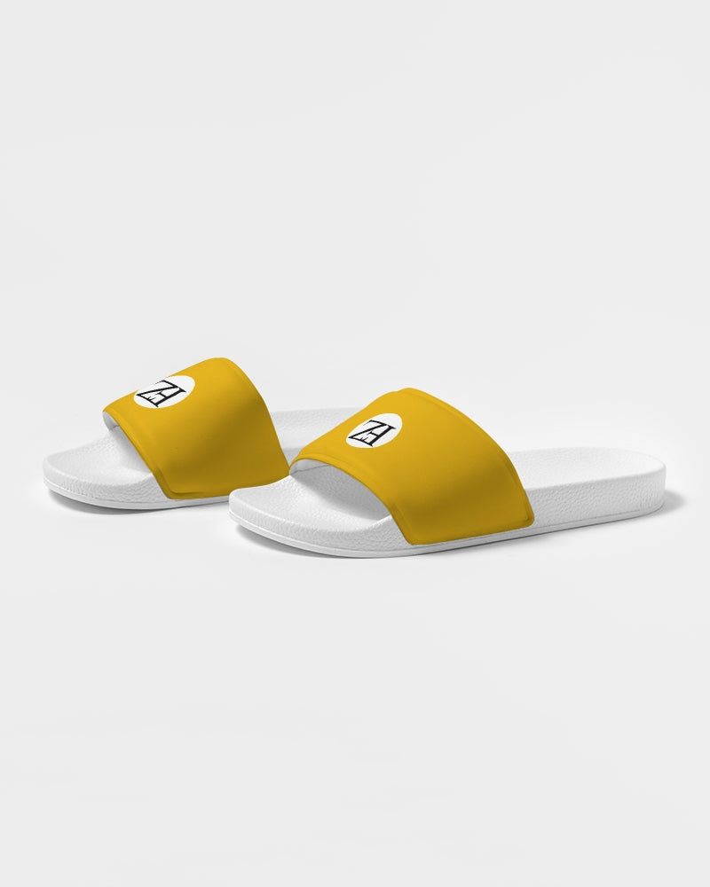 yellow zone women's slide sandal