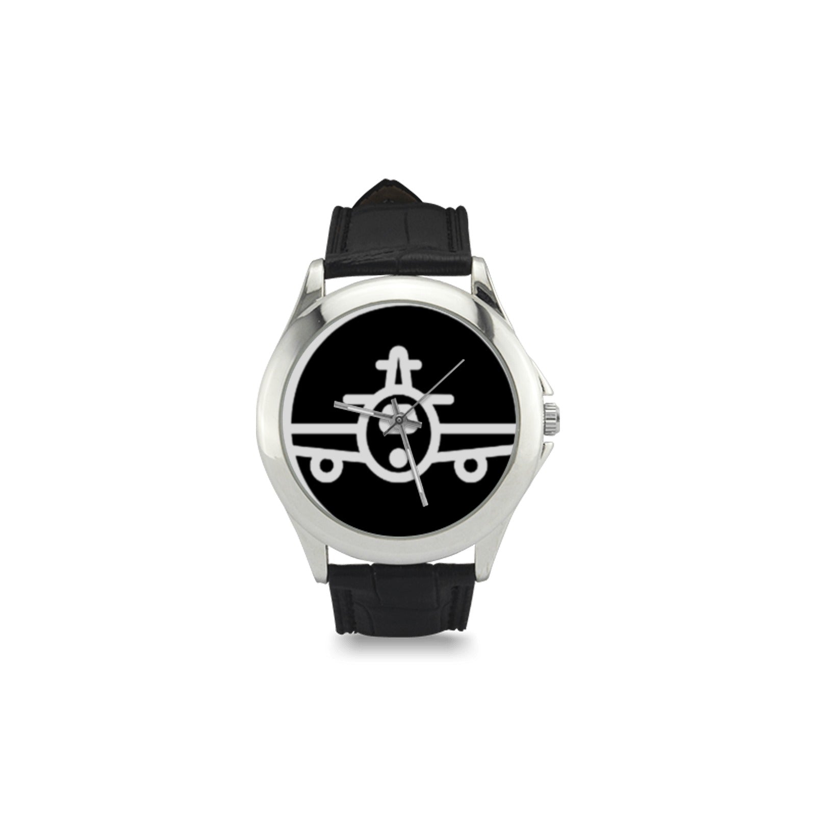 fz women's watch - plane women's classic leather strap watch (model 203)