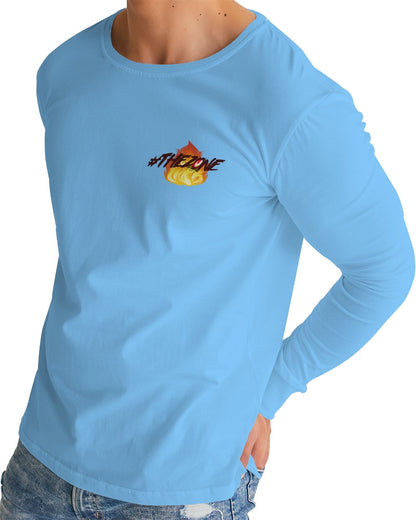 blue sky men's long sleeve tee