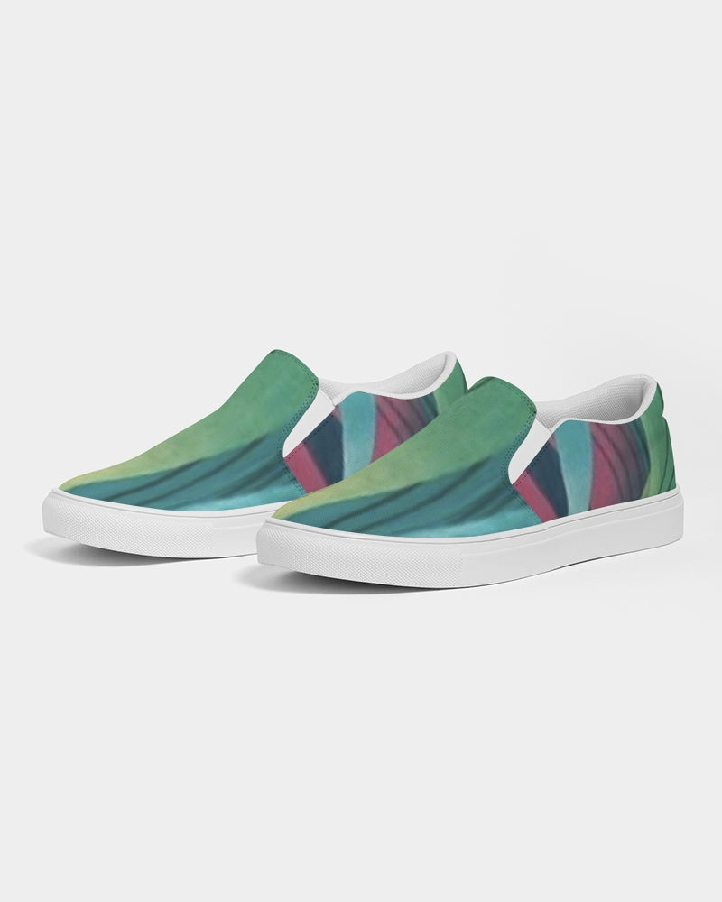 fzwear stripe women's slip-on canvas shoe