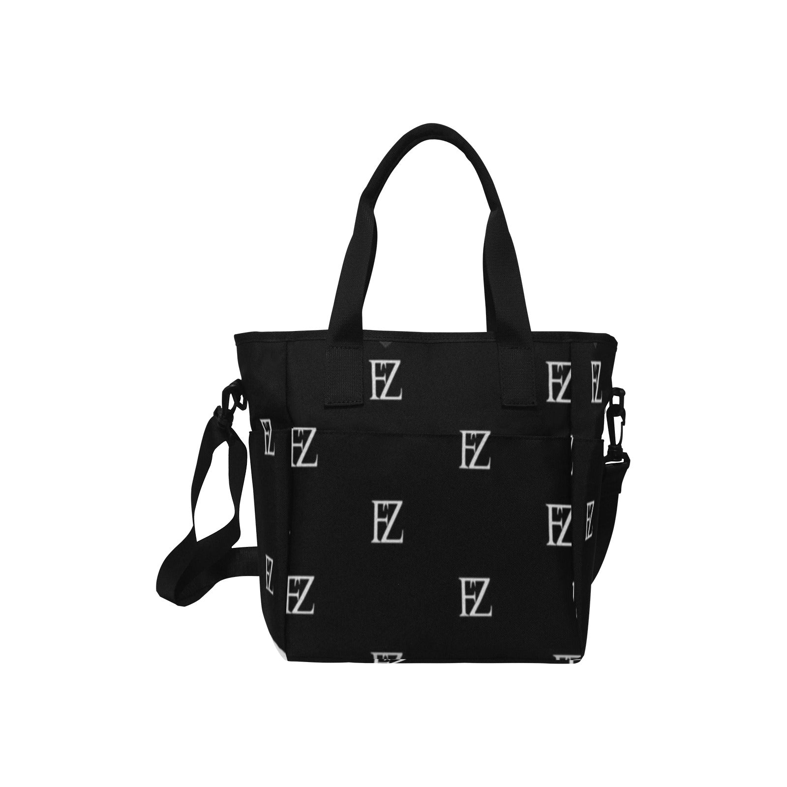 fz lunch bag - original insulated lunch tote bag with shoulder strap (model1724)