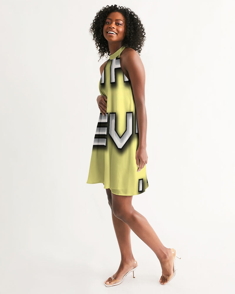 fz mango women's halter dress