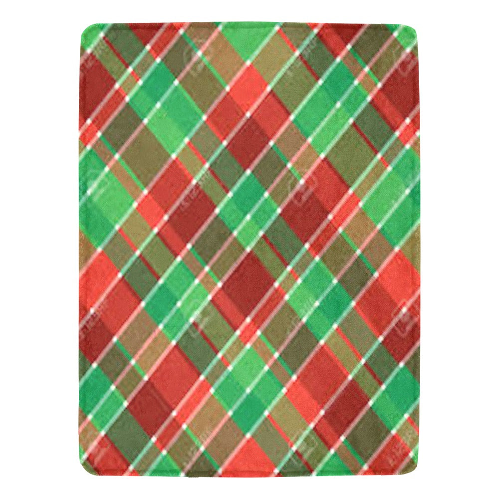 fz christmas blanket ultra-soft micro fleece blanket 60" x 80"(made in queen)