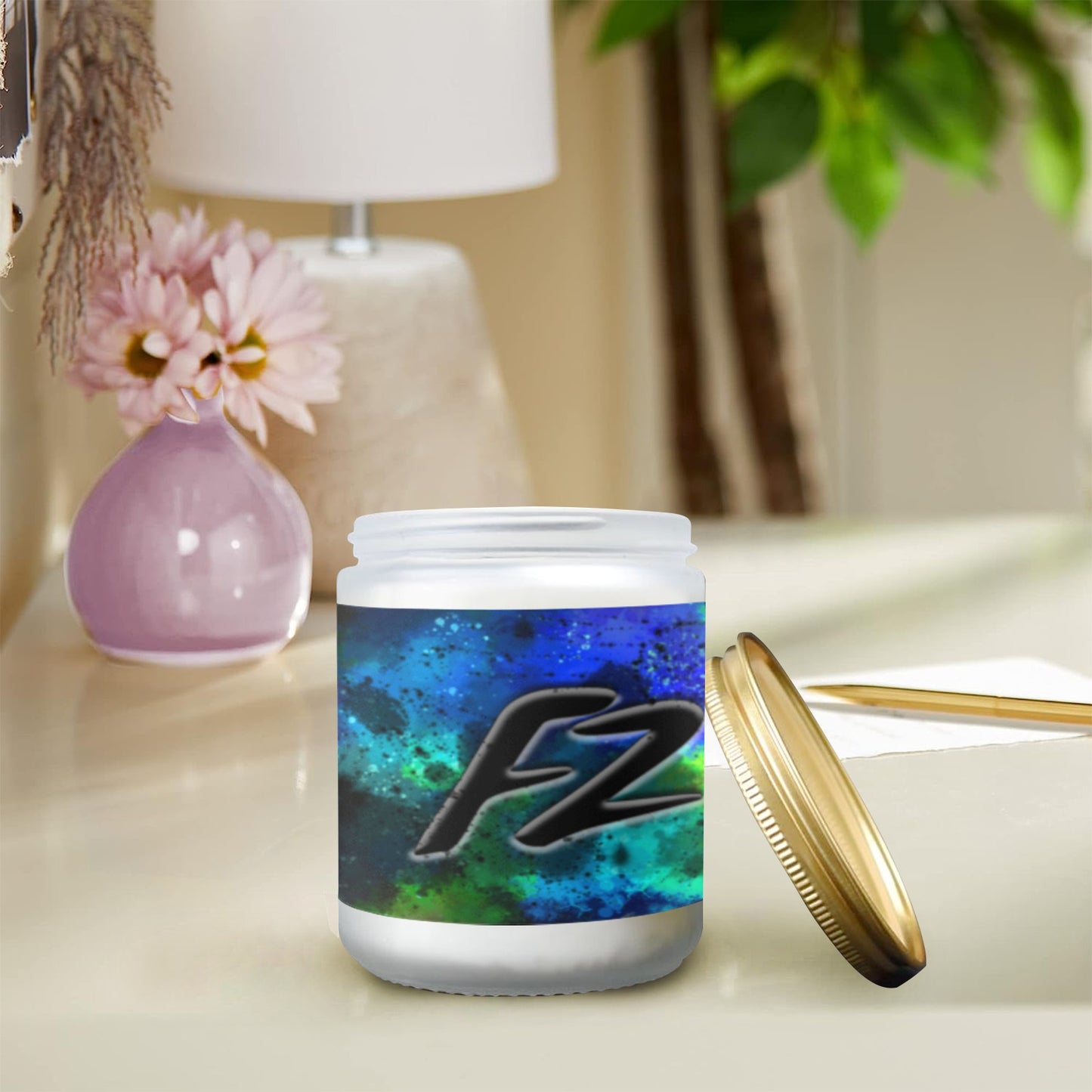 fz cented candles custom scented candle (made in queen)