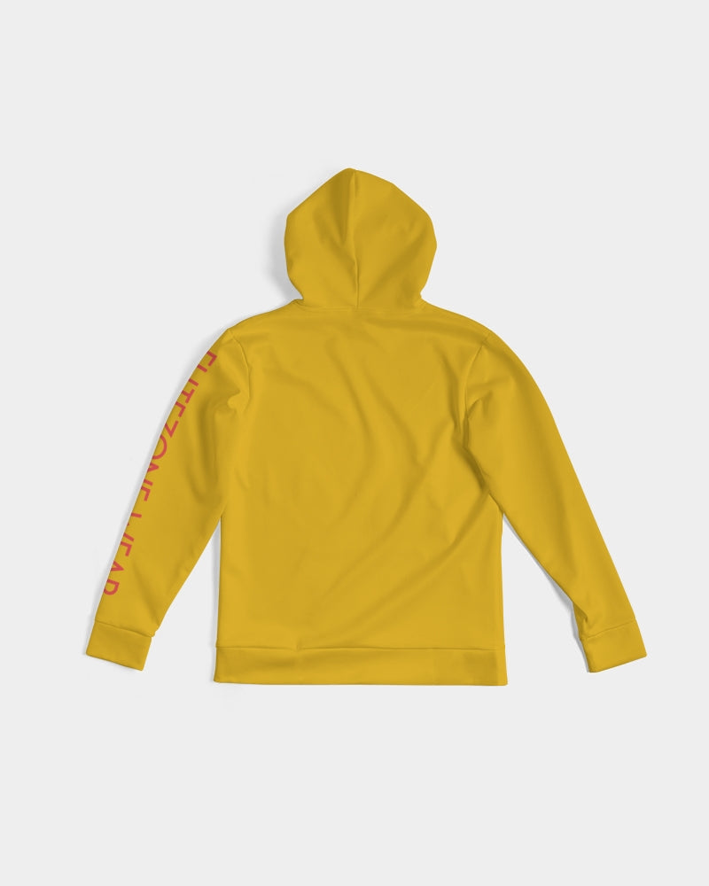 yellow zone men's hoodie