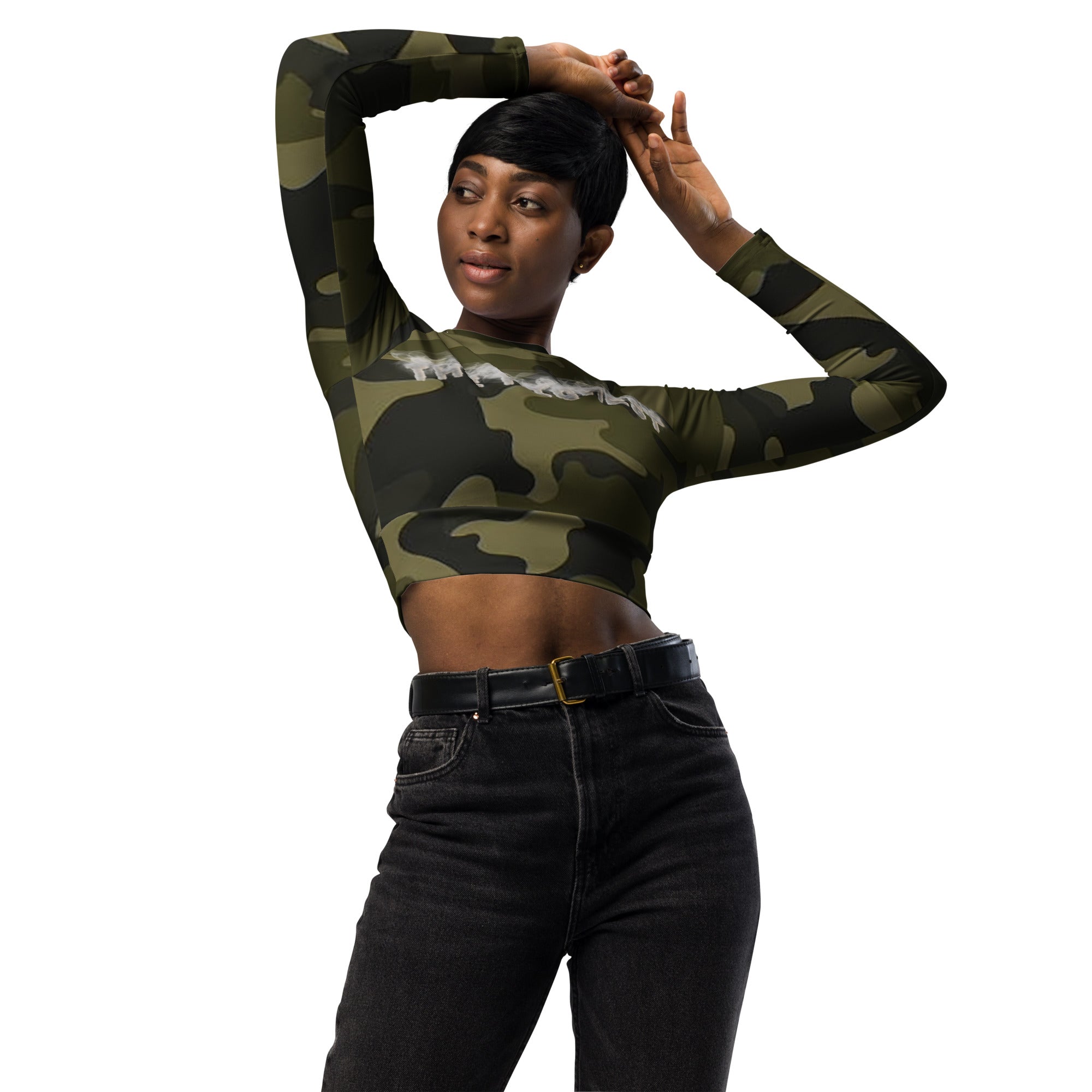 FZ Women's  long-sleeve crop top - FZwear