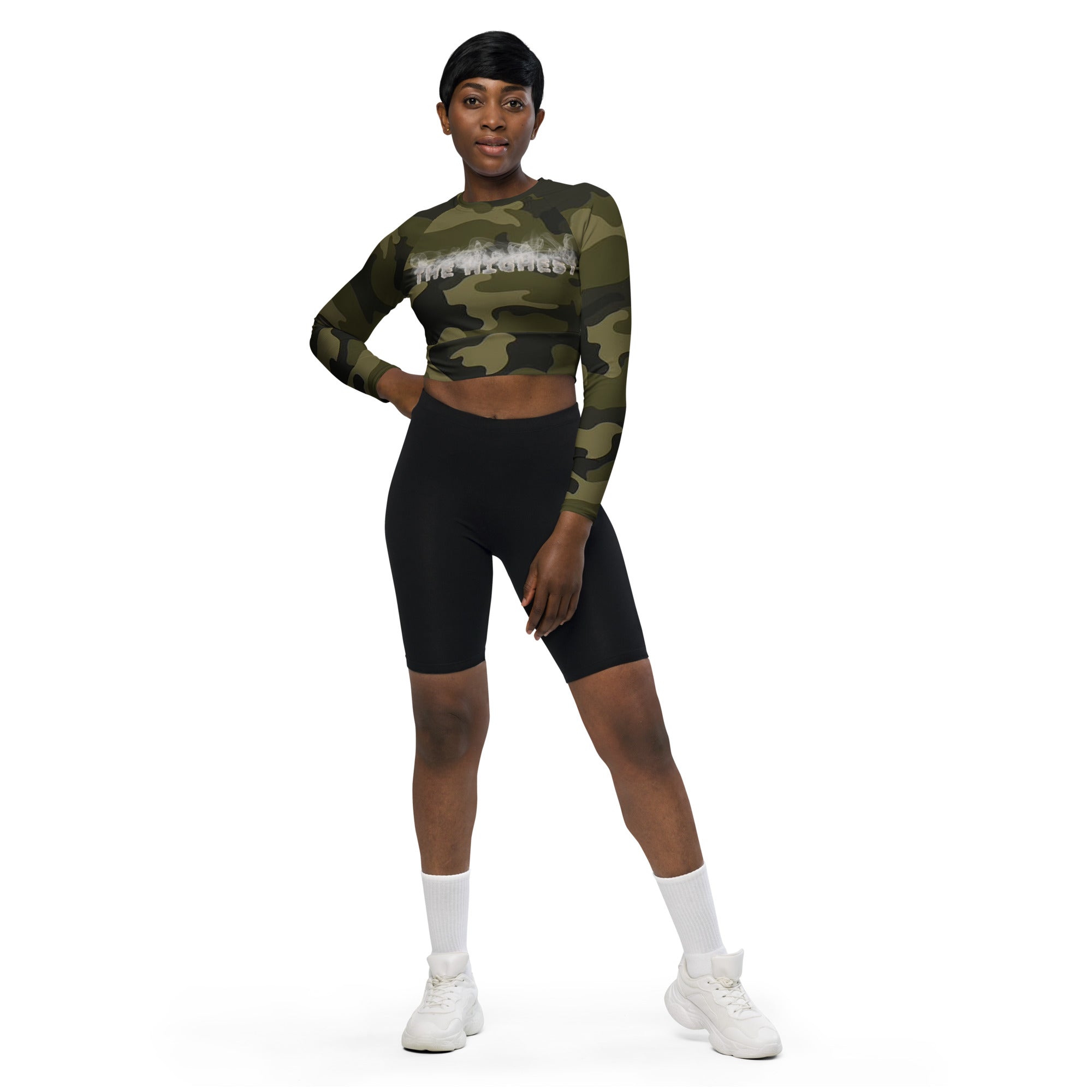 FZ Women's  long-sleeve crop top - FZwear