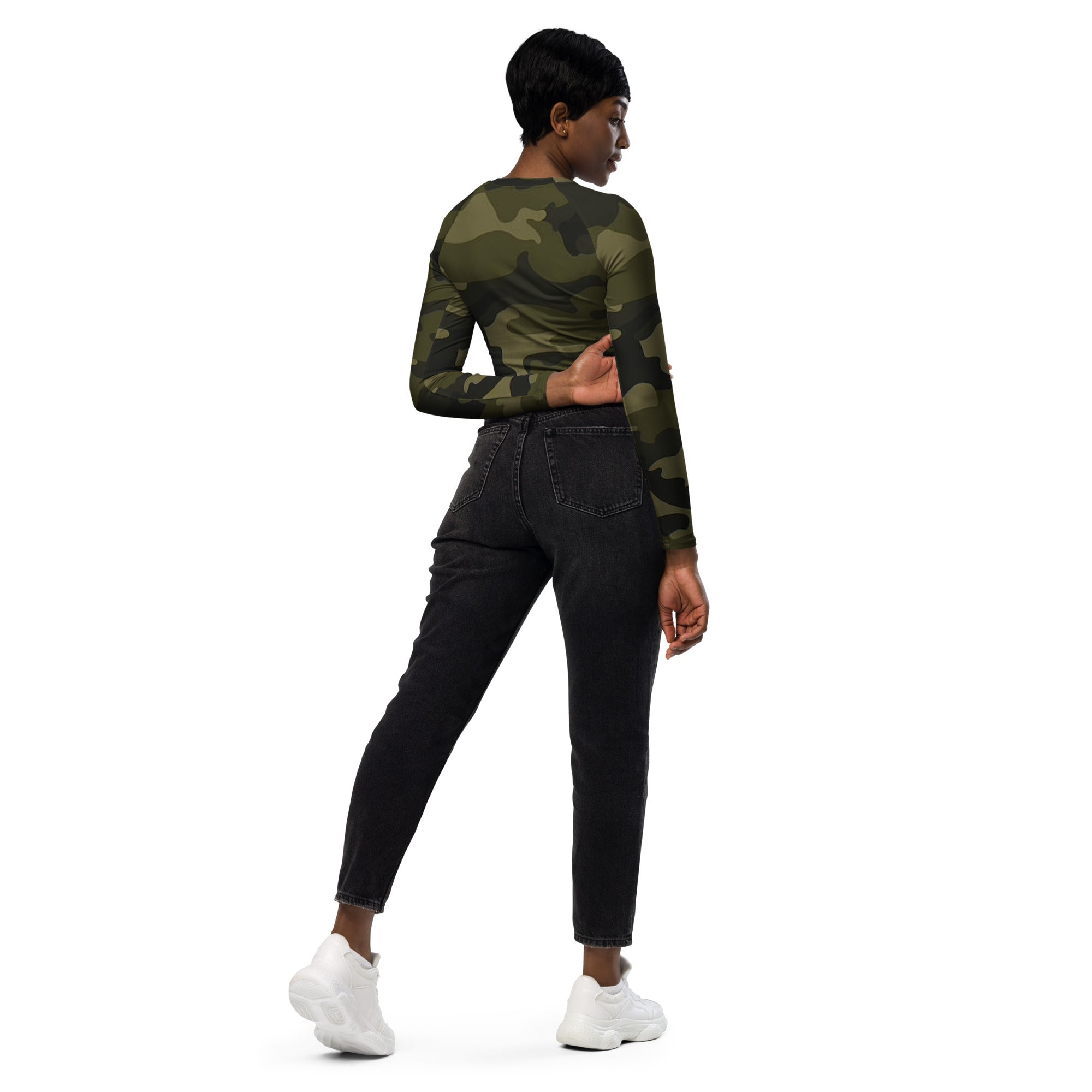 FZ Women's  long-sleeve crop top - FZwear
