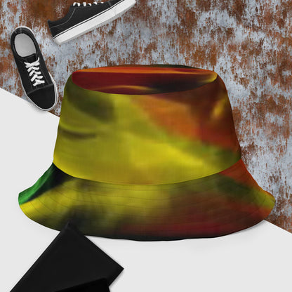 FZ unisex Reversible Rasta bucket hat