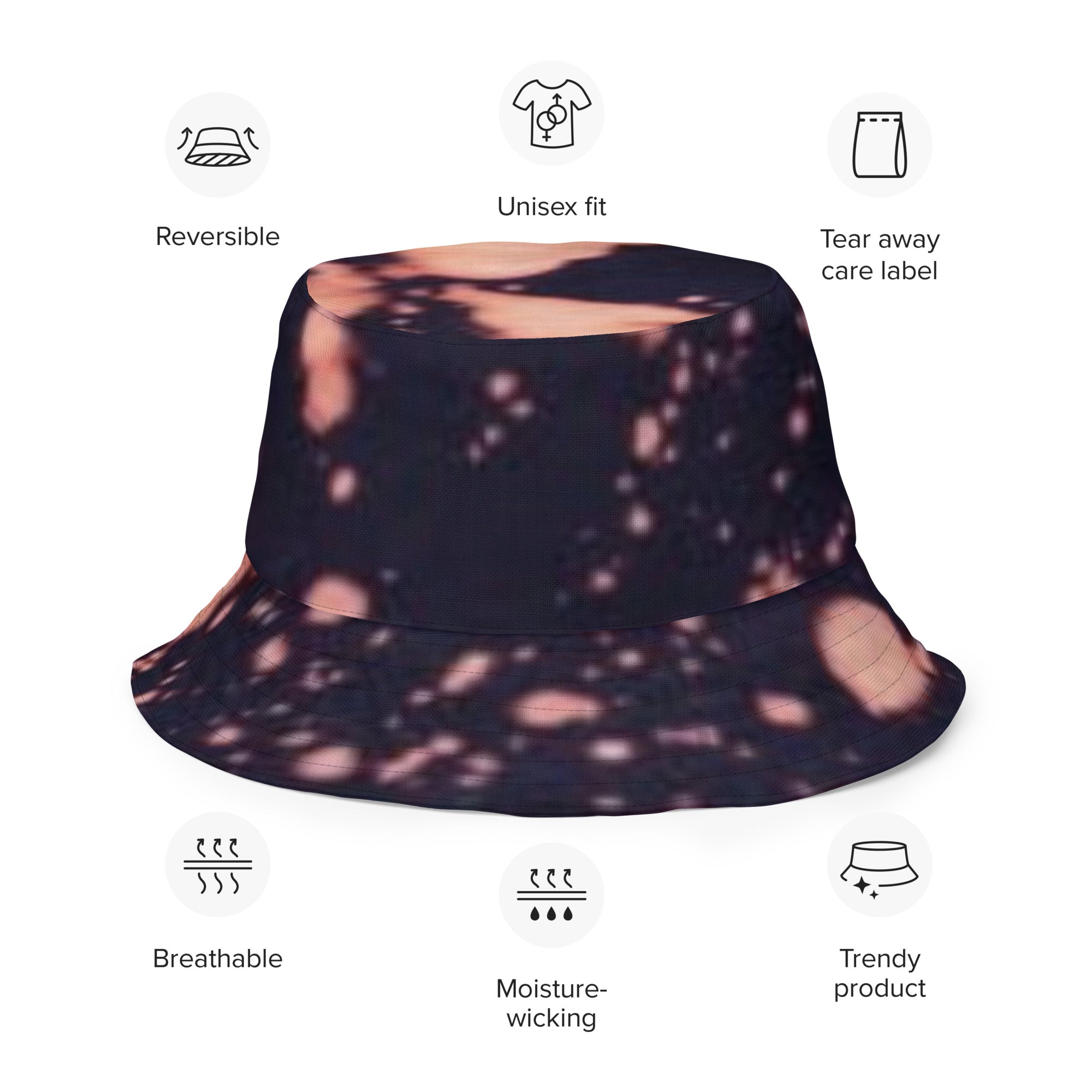 FZ Unisex Reversible bucket hat - FZwear