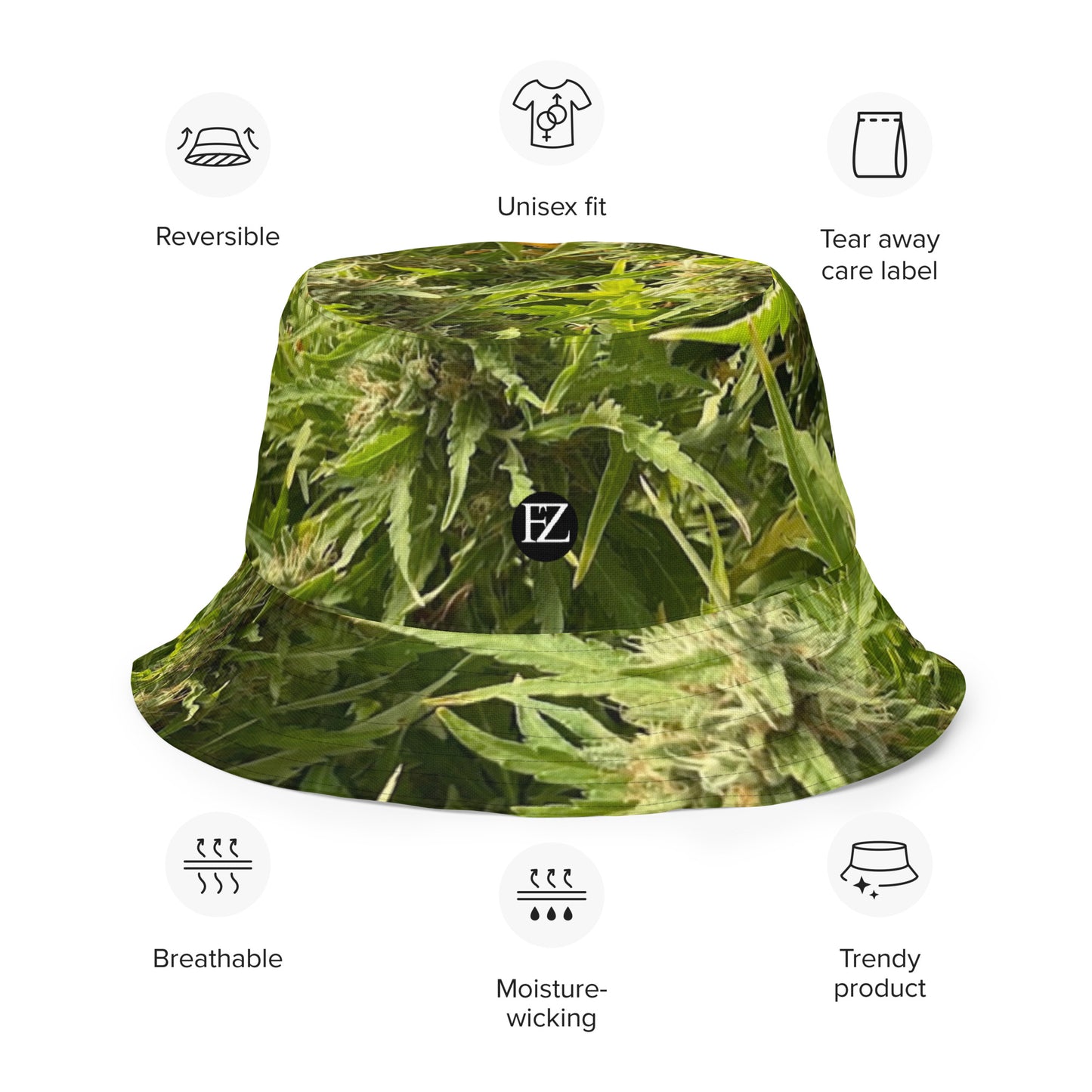FZ Reversible Weed bucket hat - FZwear
