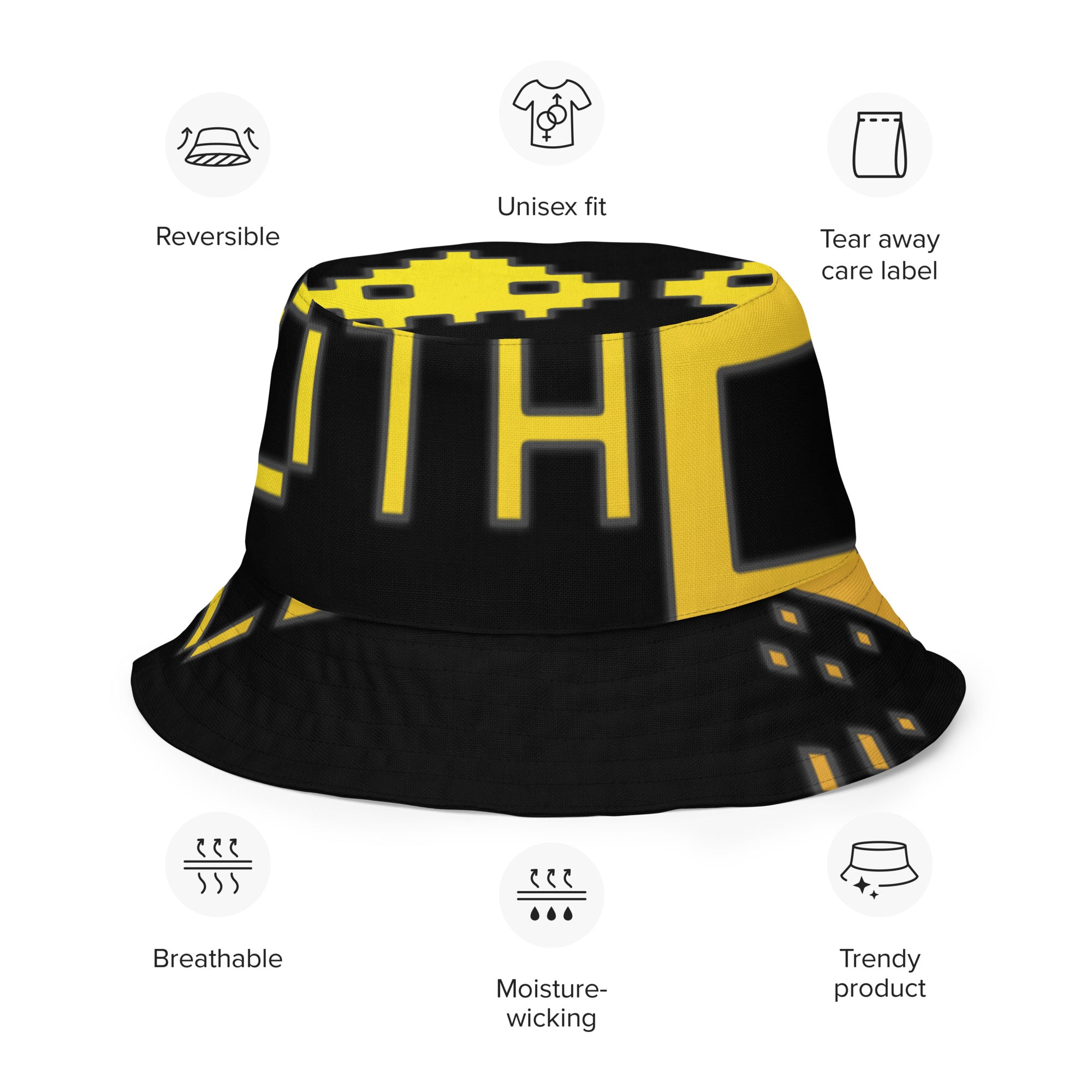 FZ Unisex Reversible bucket hat - FZwear